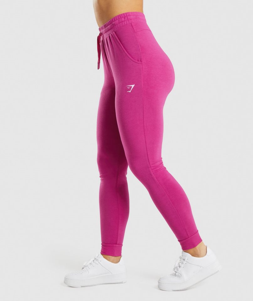 Women's Gymshark Training Pippa Jogger Fuchsia | NZ 7QXNWR